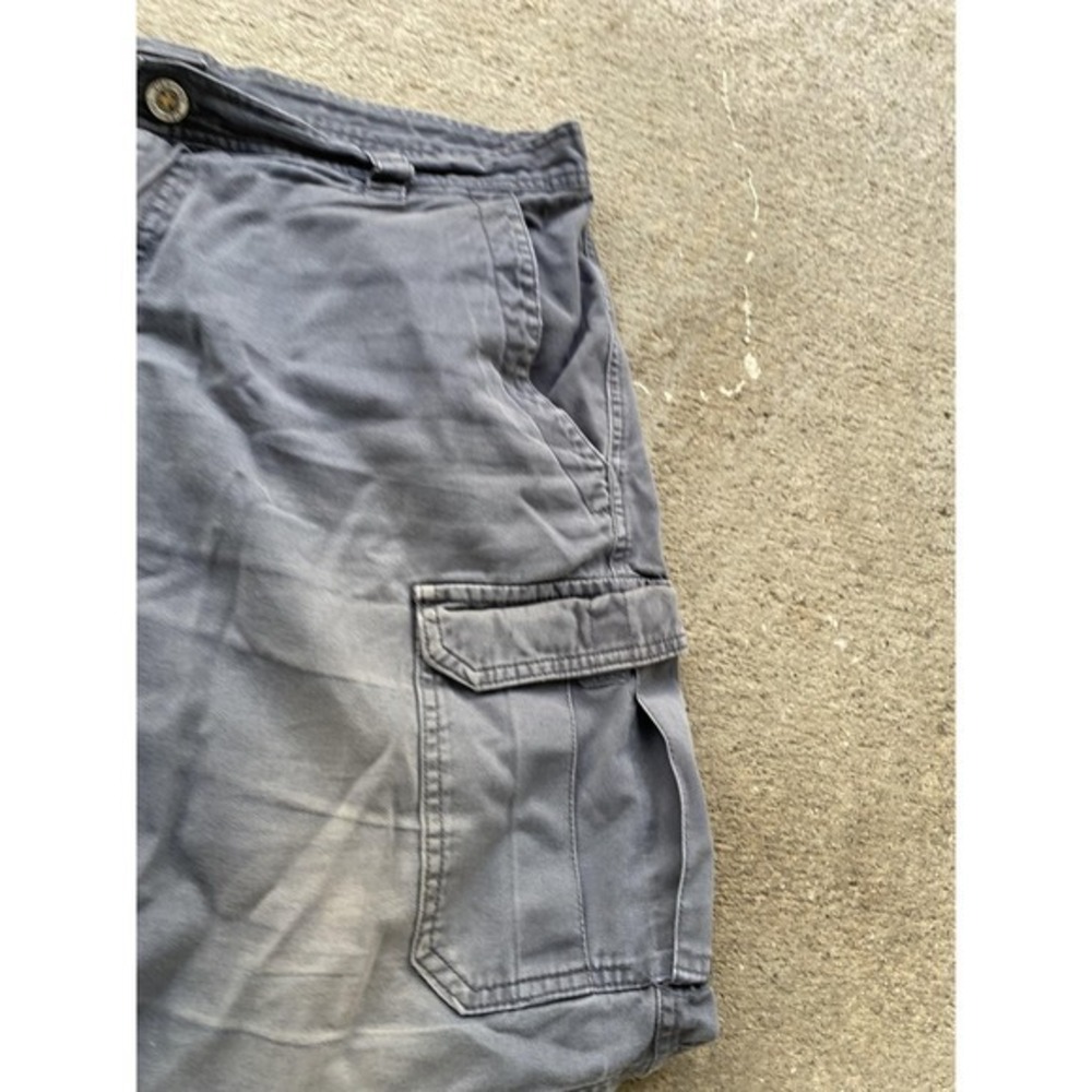 Vintage Columbia Cargo Shorts Mens 36 Gray Omni-Shade Pockets Outdoor Casual 10 - Picture 9 of 16